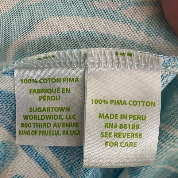 Lilly Pulitzer Windward Dress Women’s Sz Small Blue Sleeveless Midi - Picture 8 of 8